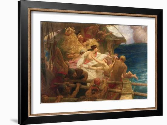 The Golden Fleece, 1904-Herbert James Draper-Framed Giclee Print