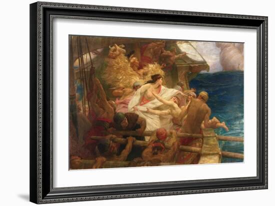 The Golden Fleece, 1904-Herbert James Draper-Framed Giclee Print