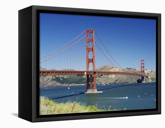 The Golden Gate Bridge, San Francisco, California, USA-Alison Wright-Framed Premier Image Canvas