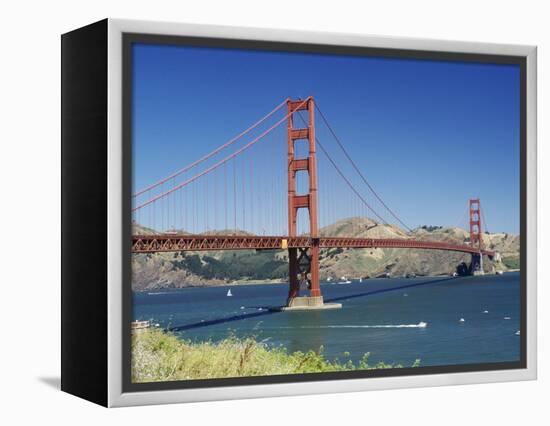 The Golden Gate Bridge, San Francisco, California, USA-Alison Wright-Framed Premier Image Canvas