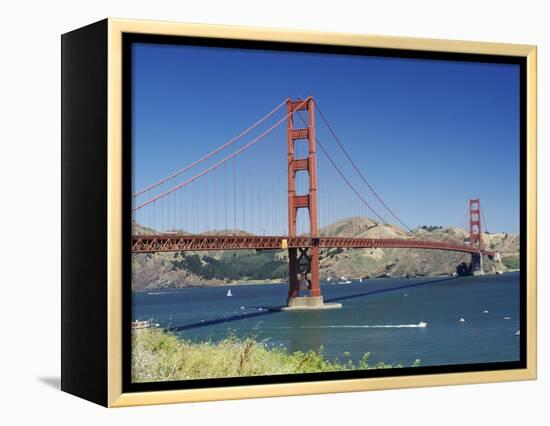 The Golden Gate Bridge, San Francisco, California, USA-Alison Wright-Framed Premier Image Canvas