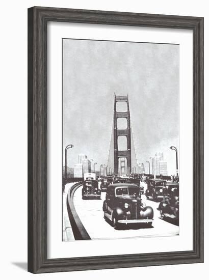 The Golden Gate Bridge, San Francisco, California-null-Framed Art Print