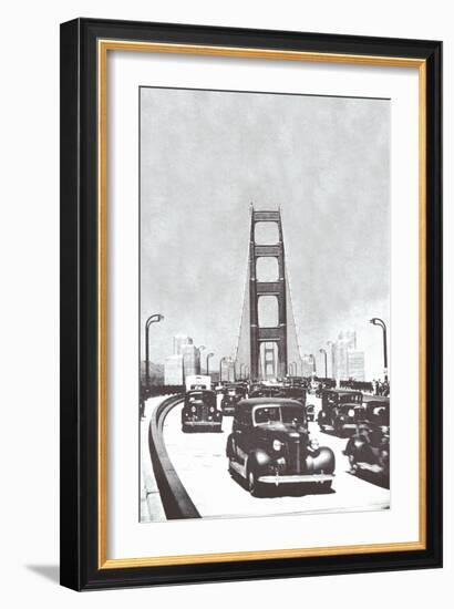 The Golden Gate Bridge, San Francisco, California-null-Framed Art Print