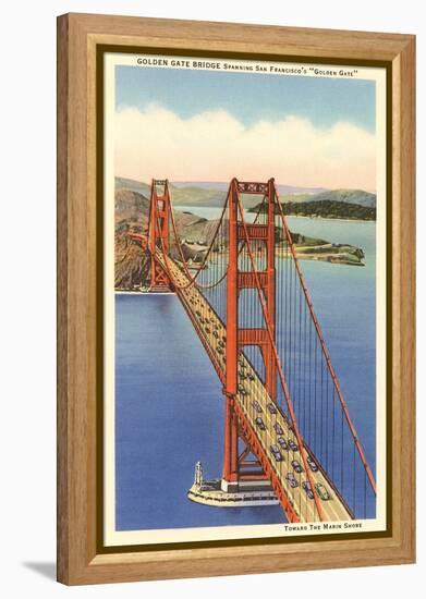 The Golden Gate Bridge, San Francisco, California-null-Framed Stretched Canvas