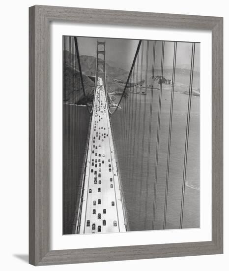 The Golden Gate Bridge, Summer PM-The Chelsea Collection-Framed Giclee Print
