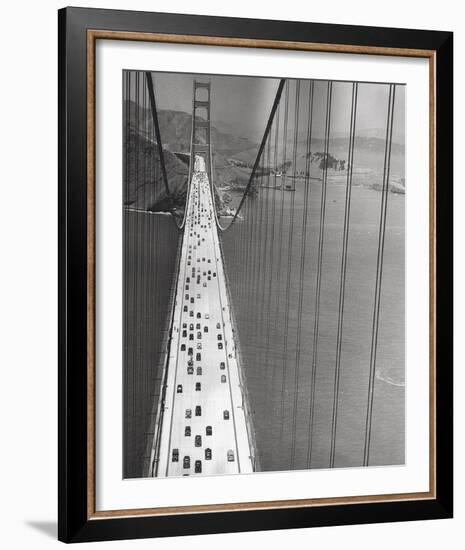 The Golden Gate Bridge, Summer PM-The Chelsea Collection-Framed Giclee Print