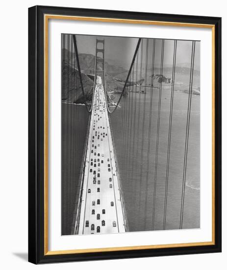 The Golden Gate Bridge, Summer PM-The Chelsea Collection-Framed Giclee Print