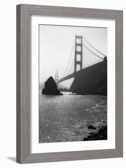 The Golden Gate Bridge-Lance Kuehne-Framed Photographic Print