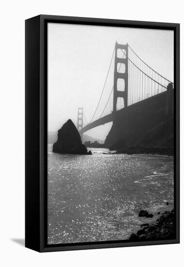 The Golden Gate Bridge-Lance Kuehne-Framed Premier Image Canvas