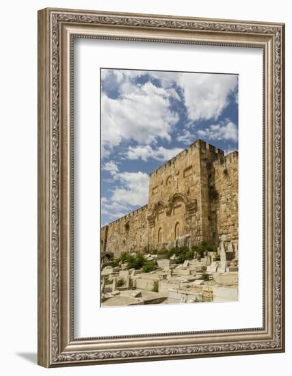 The Golden Gate on the Eastern Wall of the Temple Mount-Yadid Levy-Framed Photographic Print