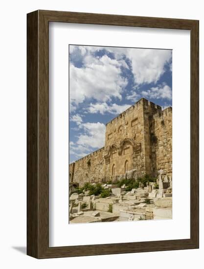 The Golden Gate on the Eastern Wall of the Temple Mount-Yadid Levy-Framed Photographic Print