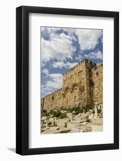 The Golden Gate on the Eastern Wall of the Temple Mount-Yadid Levy-Framed Photographic Print