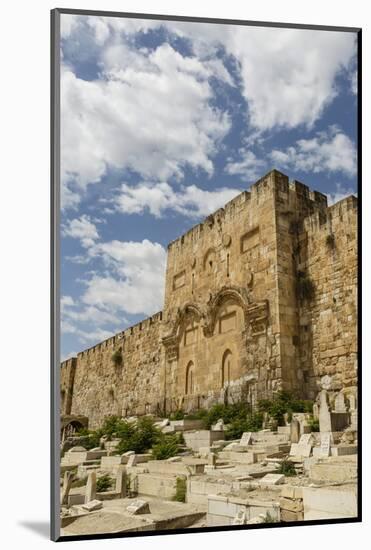 The Golden Gate on the Eastern Wall of the Temple Mount-Yadid Levy-Mounted Photographic Print