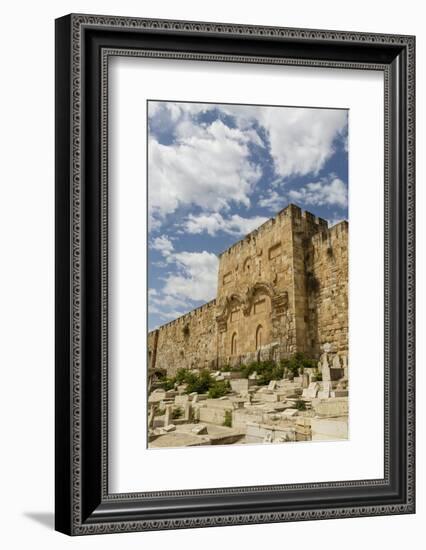 The Golden Gate on the Eastern Wall of the Temple Mount-Yadid Levy-Framed Photographic Print