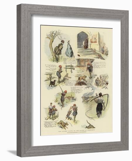 The Golden Glove, or the Squire of Tamworth-Claude Shepperson-Framed Giclee Print