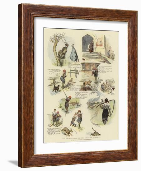 The Golden Glove, or the Squire of Tamworth-Claude Shepperson-Framed Giclee Print