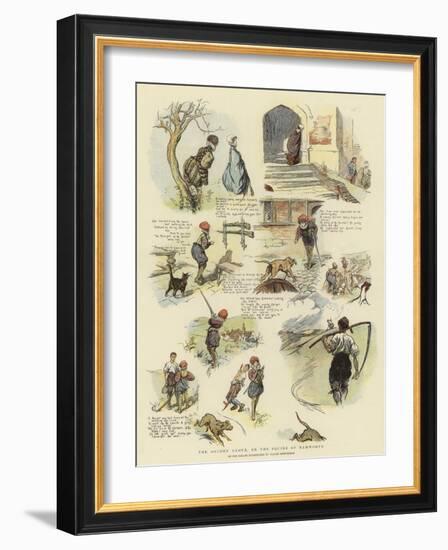 The Golden Glove, or the Squire of Tamworth-Claude Shepperson-Framed Giclee Print