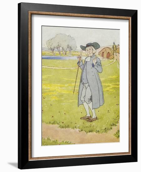 The Golden Goose Book-Leonard Leslie Brooke-Framed Giclee Print