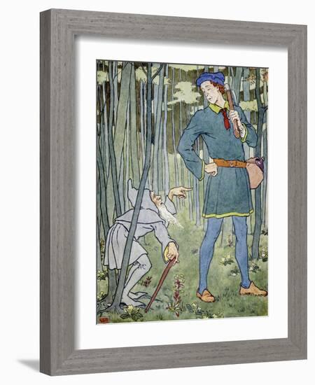 The Golden Goose Book-Leonard Leslie Brooke-Framed Giclee Print