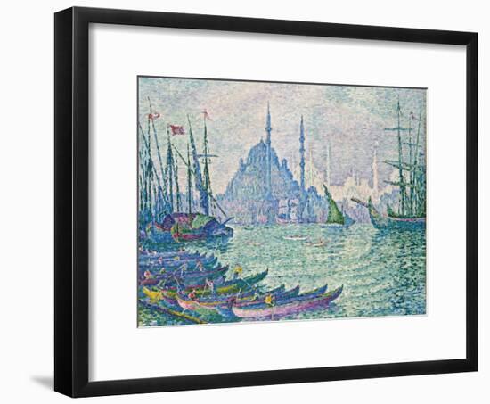 The Golden Horn, Minarets, 1907-Paul Signac-Framed Giclee Print