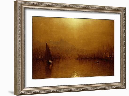 The Golden Horn-Sanford Robinson Gifford-Framed Giclee Print