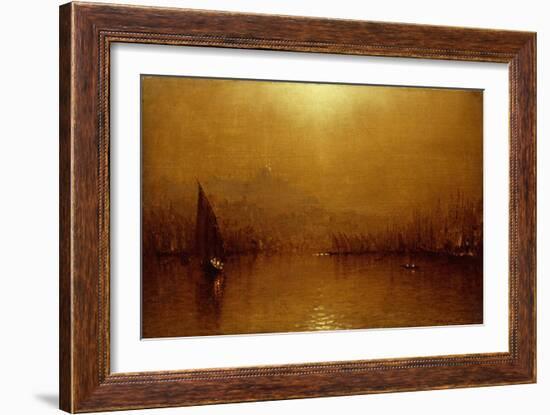 The Golden Horn-Sanford Robinson Gifford-Framed Giclee Print