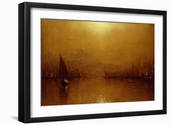 The Golden Horn-Sanford Robinson Gifford-Framed Giclee Print