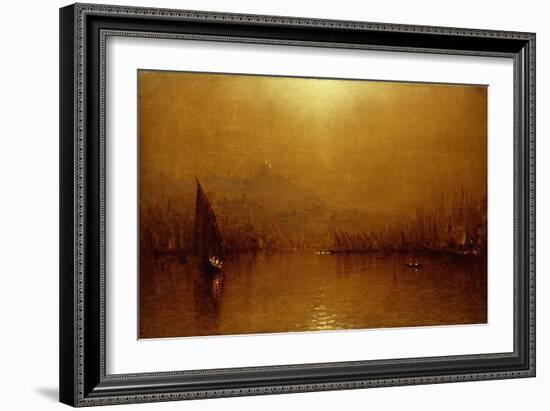 The Golden Horn-Sanford Robinson Gifford-Framed Giclee Print