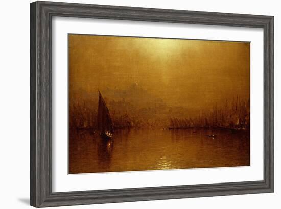 The Golden Horn-Sanford Robinson Gifford-Framed Giclee Print