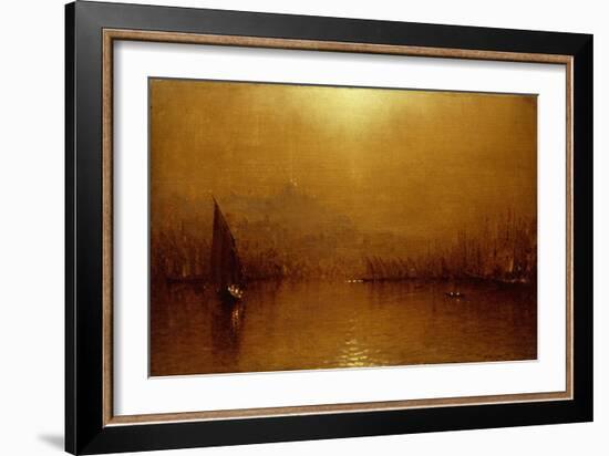 The Golden Horn-Sanford Robinson Gifford-Framed Giclee Print
