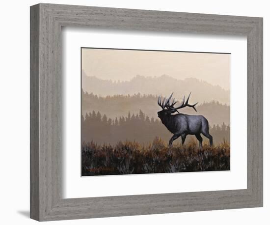 The Golden Hour-Chuck Black-Framed Giclee Print