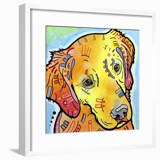 The Golden(ish) Retriever-Dean Russo-Framed Giclee Print