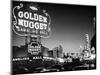 The Golden Nugget Gambling Hall Lighting Up Like a Candle-J. R. Eyerman-Mounted Photographic Print