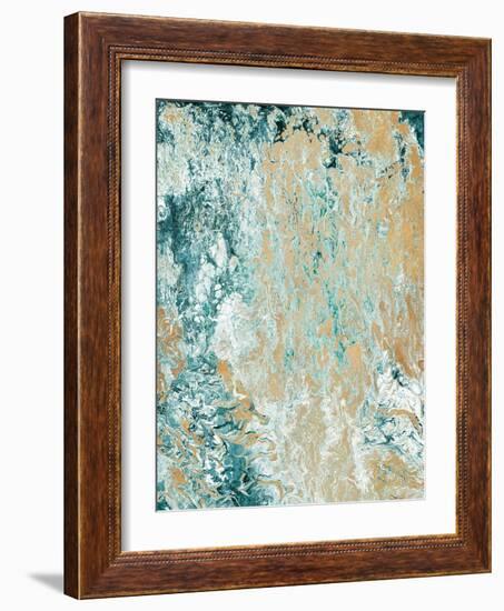 The Golden Sea-M. Mercado-Framed Art Print