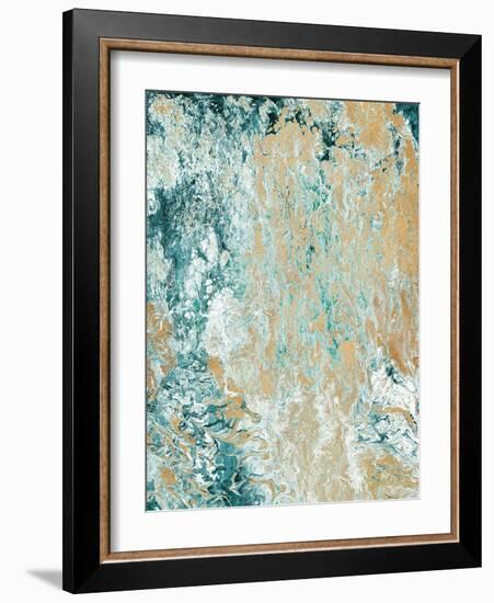 The Golden Sea-M. Mercado-Framed Art Print