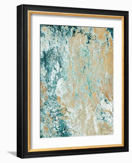 The Golden Sea-M. Mercado-Framed Art Print