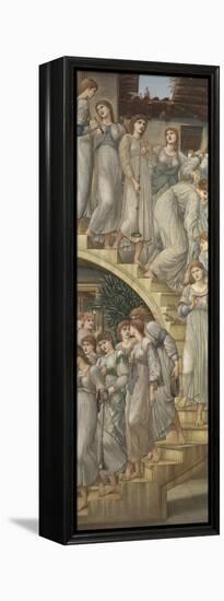 The Golden Stairs-Edward Burne-Jones-Framed Premier Image Canvas