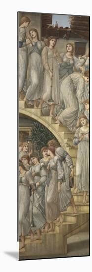 The Golden Stairs-Edward Burne-Jones-Mounted Giclee Print
