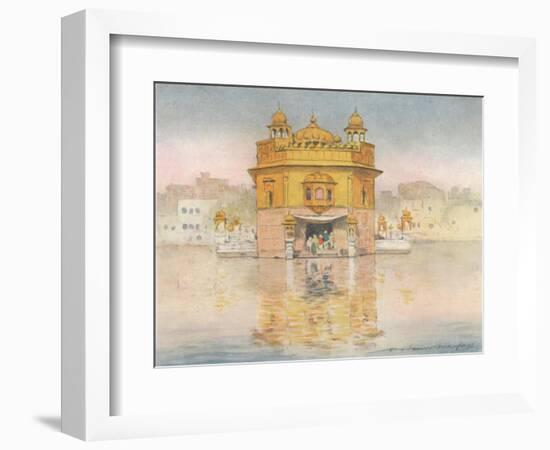 'The Golden Temple, Amritsar', 1905-Mortimer Luddington Menpes-Framed Giclee Print