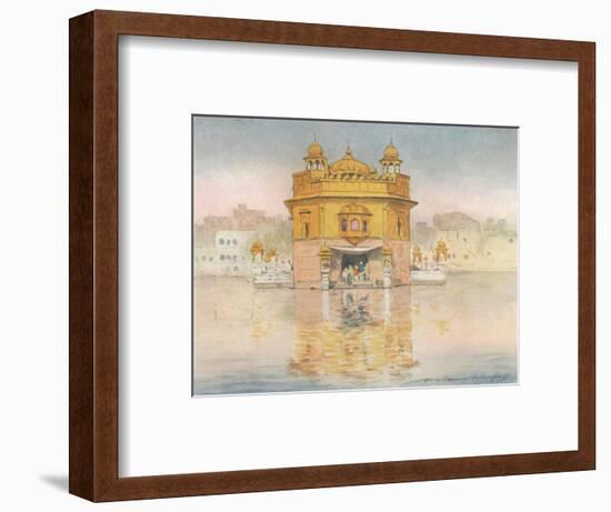 'The Golden Temple, Amritsar', 1905-Mortimer Luddington Menpes-Framed Giclee Print