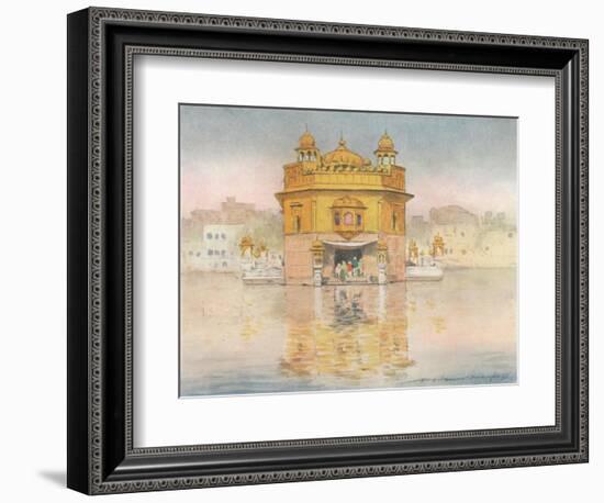 'The Golden Temple, Amritsar', 1905-Mortimer Luddington Menpes-Framed Giclee Print