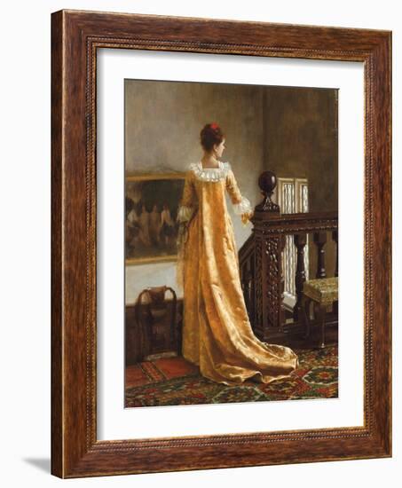 The Golden Train, 1891-Edmund Blair Leighton-Framed Giclee Print