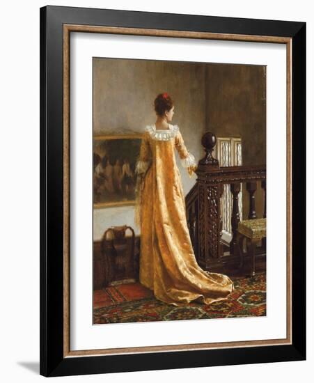 The Golden Train, 1891-Edmund Blair Leighton-Framed Giclee Print