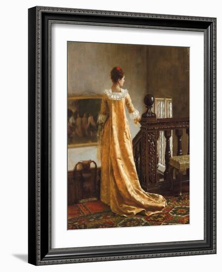 The Golden Train, 1891-Edmund Blair Leighton-Framed Giclee Print