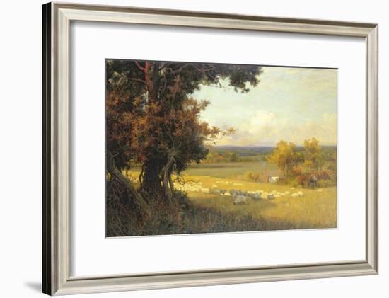 The Golden Valley-Sir Alfred East-Framed Giclee Print