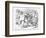 The Golden Wedding; Or, Fifty Years' Jubilee of Peace, 1865-John Tenniel-Framed Giclee Print