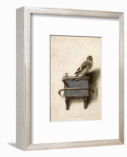 The Goldfinch, 1654-Carel Fabritius-Framed Art Print