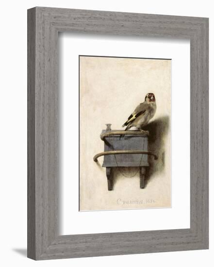 The Goldfinch, 1654-Carel Fabritius-Framed Art Print