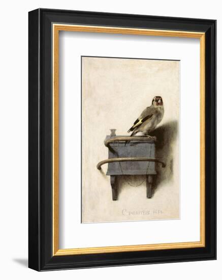 The Goldfinch, 1654-Carel Fabritius-Framed Art Print