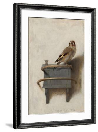The Goldfinch by Carel Fabritius exhibition poster NOW £1